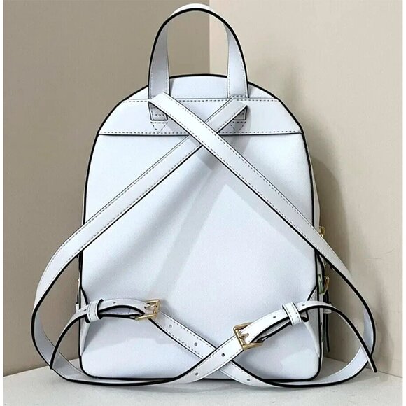 S Michael Kors Jaycee Medium White Gay Pride Backpack 35S3G8TB2L NWT $498 Retail - Picture 3 of 6